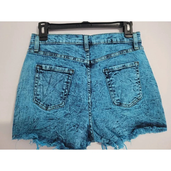 Womens Turquoise Shorts - Size Large - MuurSwag - NWT - Picture 8 of 15